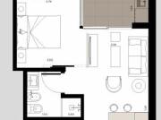 Departamento Monoambiente Divisible en Villa Devoto