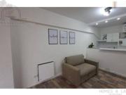 Departamento monoambiente moderno con balcon frances