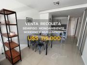 Departamento MONOAMBIENTE RECOLETA, APTO PROFESIONAL