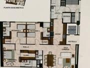 Departamento semi nuevo, Bosque Real