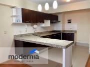 Departamento sin amoblar 1 dorm + 2 cocheras, San Isidro