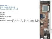 DEPARTAMENTO TIPO LOFT DE LUJO ENFRENTE DEL MONUMENTO A...