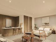 Departamento Tipo Loft en Venta 1 Recámara 50 m2, Okun...