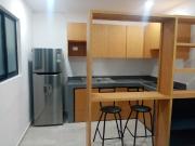 Departamento Tipo Loft Semi Amueblado en Renta Col. 23...