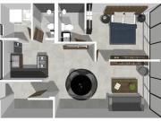 DEPARTAMENTO UNICO COMPLETAMENTE REMODELADO 2 PLANTAS,...