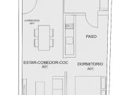 DEPARTAMENTO venta 2 AMBIENTES 50 METROS TOTALES
