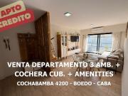 DEPARTAMENTO VENTA A ESTRENAR 3 AMB COCHERA BOEDO