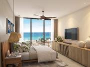 Departamento venta Cozumel, vista al mar, 2 dormitorios