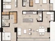 Penthouse venta Playa del Carmen Cruz de servicios