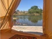 Departamento y terreno con area de glamping en san...