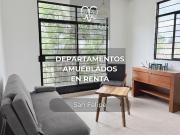 DEPARTAMENTOS AMUEBLADOS EN RENTA EN SAN FELIPE DEL AGUA