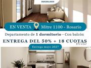 Departamentos de 1 dormitorio con balcón en venta, a...