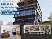 Departamentos en Preventa en Lomas de Aguacaliente