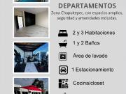 DEPARTAMENTOS EN RENTA CHAPULTEPEC PÓRTICOS