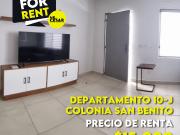 Departamentos en renta en colonia San Benito