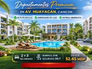 Departamentos en Venta de 2 Recamaras en Av. Huayacán...