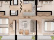 Departamentos en Venta en Barranca 90 m2, al sur de CDMX...