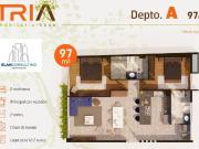 Departamentos en venta en TRIA Hábitat Urbano