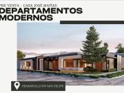 DEPARTAMENTOS EN VENTA PREVENTA EN SAN FELIPE