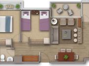 DEPARTAMENTOS NUEVOS 2D/1B EN LA CANTERA. EXCLUSIVO CON...