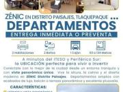 Departamentos Nuevos con Vista Panoramica 92 a 134 m