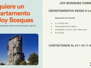 Departamentos ubicados en Joy Bosques, Cuajimalpa de...