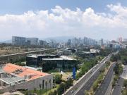 departemento amueblado con terraza en residencial blum...