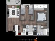 DEPTO 2D+2B, ÑUÑOA