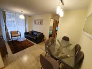 Depto 3d+1b Con Patio, Amoblado Y Estacionamiento