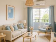 Depto. 4 amb. Estacion Puán con balcón y Patio