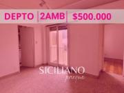 Depto Almagro 2 amb. c/cocina independiente 34m²