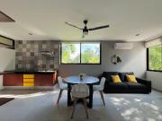 DEPTO AMUEBLADO, 2 HABITACIONES, A 5 MIN ESCUELA UVM...