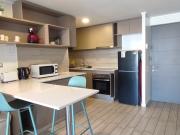 Depto. con excelente conectividad en Santiago