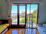 Depto con vista al mar en Cerro Alegre, con estacionamiento