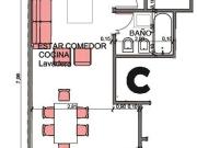 Depto. de 3 Ambientes Flores