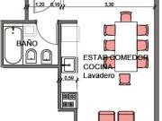 Depto. de 3 Ambientes Flores