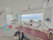 Depto de playa con Terraza, Vista Frontal al Mar y 3 rec