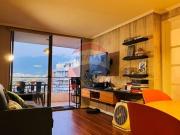 Depto en Ñuñoa con terraza y equipamiento completo