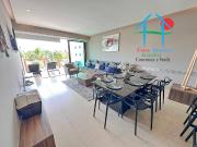 Depto Exclusivo en La Isla Fiji con Terraza y 3 Recámaras