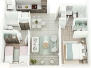 Deptos. Nuevos 2D+2B Independencia