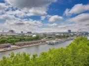 DERNIER ÉTAGE. 5 PIÈCES. VUE PANORAMIQUE SUR LA SEINE