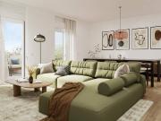 DERNIER ETAGE BEAU T3 AVEC VUE DEGAGEE VERDURE PROCHE...