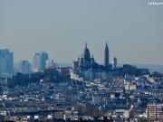 Dernier étage Terrasse vue sur Paris