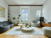 Dernier étage traversant rénové Quartier Lorette Martyrs