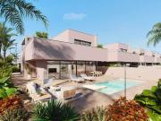 Descubre las modernas villas de obra nueva en Roldán,...