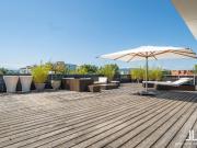 Design trifft Luxus: Vollmöbliertes Penthouse mit 2...