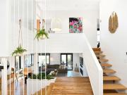 DESIGNER BEACH HOUSE WITH SPECTACULAR OCEAN FRONTAGE AND...