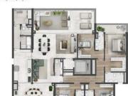 Sensacional apartamento tipo para venda em Chácara Itaim...