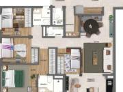 Deslumbrante apartamento tipo para venda em City América...