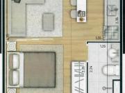 Confortável studio para venda em Jardim Panorama com 1...